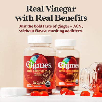 Organic Apple Cider Vinegar Gummies + Ginger